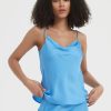 Women Grace Willow the Label | Arlo Slip Top Blue