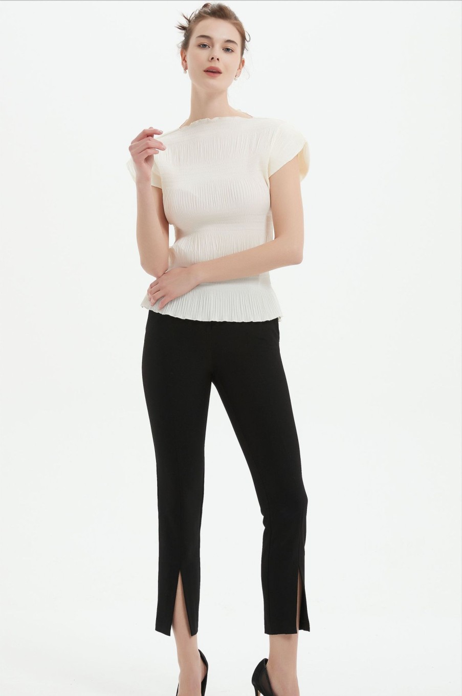 Women Grace Willow the Label | Elita Top Ivory