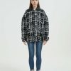 Women Grace Willow the Label | Koko Tweed Oversize Jacket Black