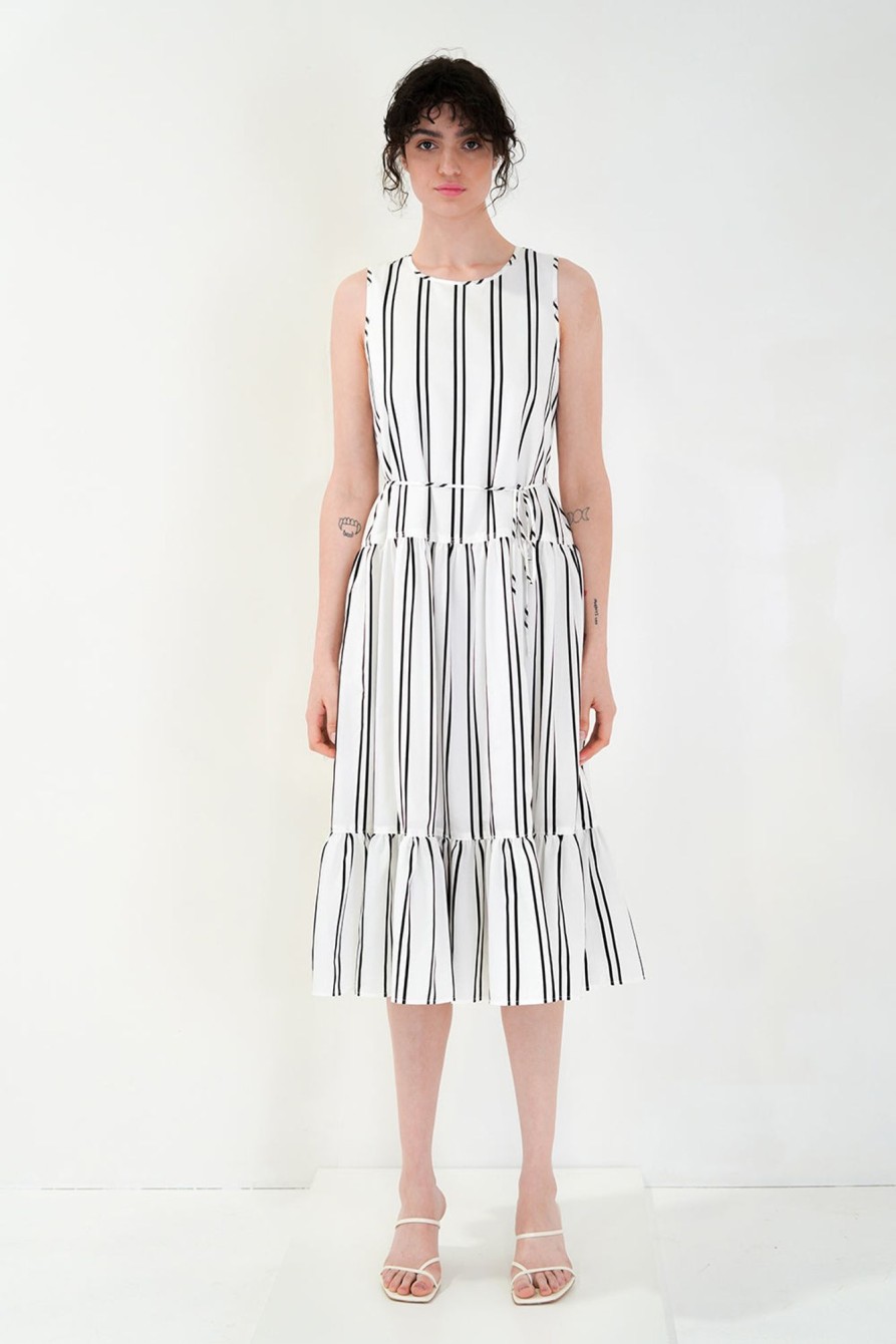 Women Grace Willow the Label | Ilaria Dress Stripe