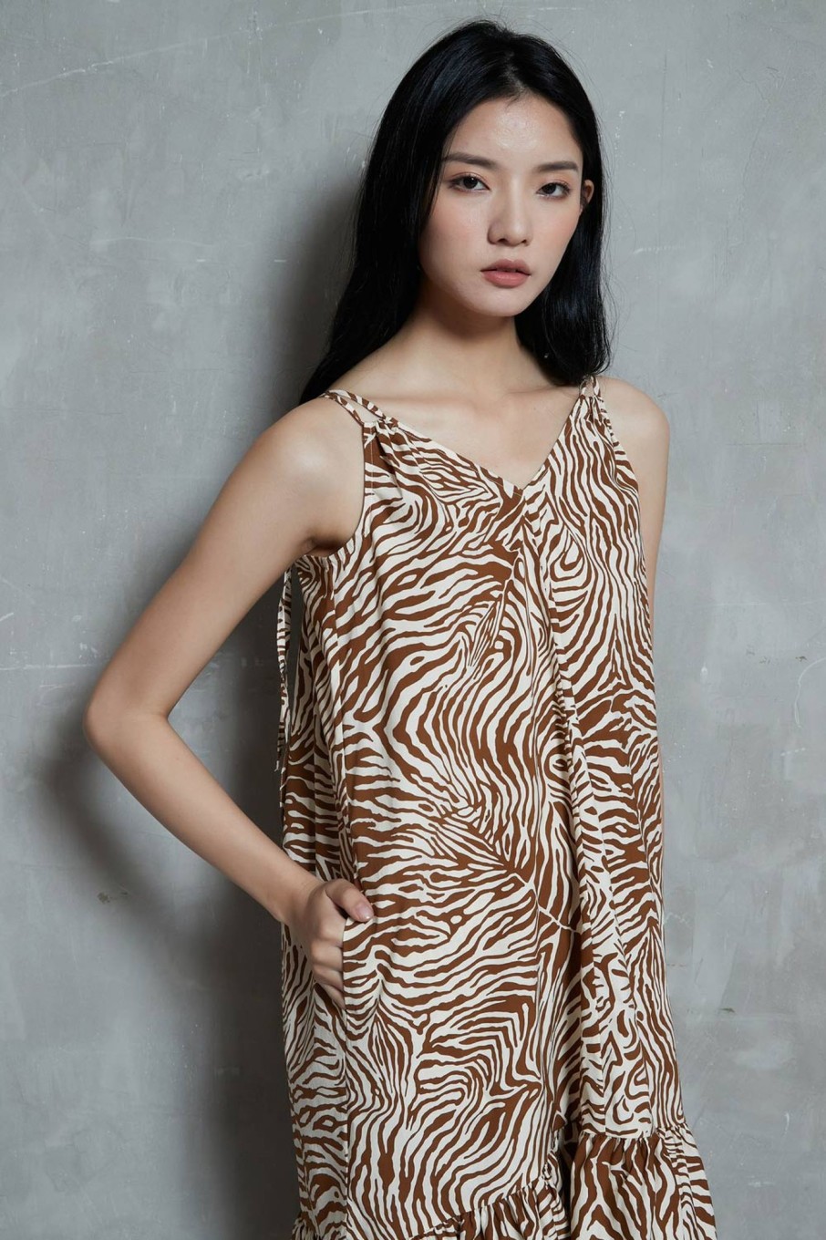 Women Grace Willow the Label | Mimi Dress Animal Print