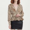 Women Grace Willow the Label | Lila Top Animal Print