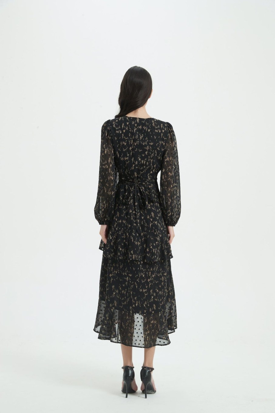 Women Grace Willow the Label | Katrina Midi Dress Black