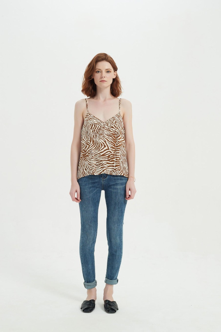 Women Grace Willow the Label | Belia Cami Animal Print