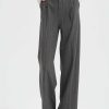 Women Grace Willow the Label | Michi Pants Grey Pinstripe