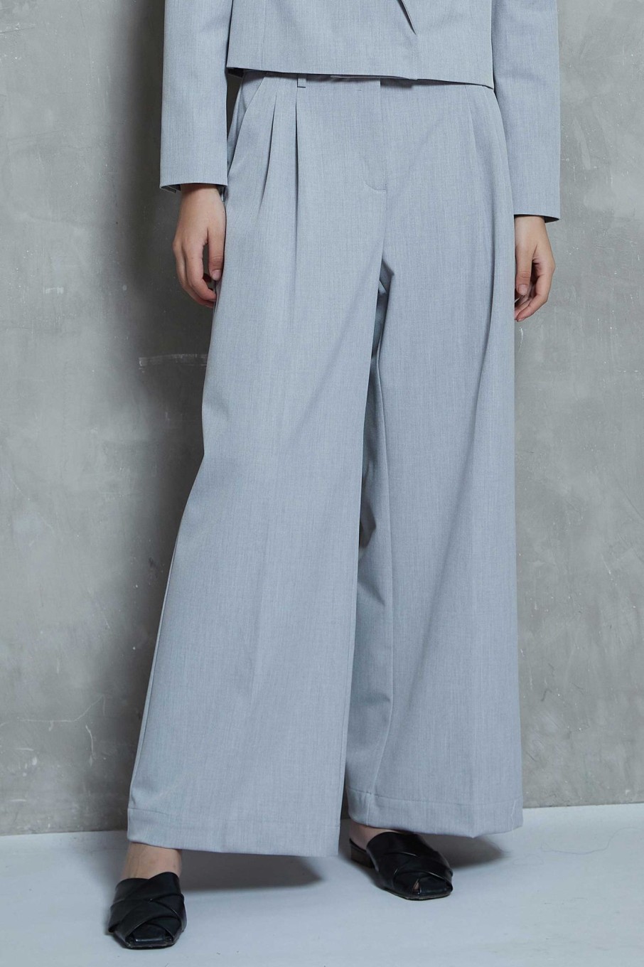 Women Grace Willow the Label | Lolita Pant Smoke Grey