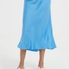 Women Grace Willow the Label | Arlo Midi Slip Skirt Blue