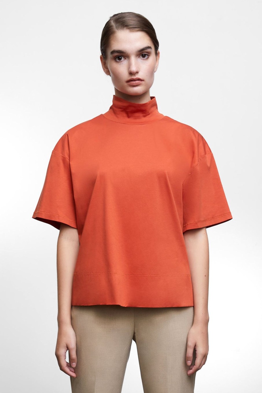 Women Grace Willow the Label | Emil Tee Orange Rust