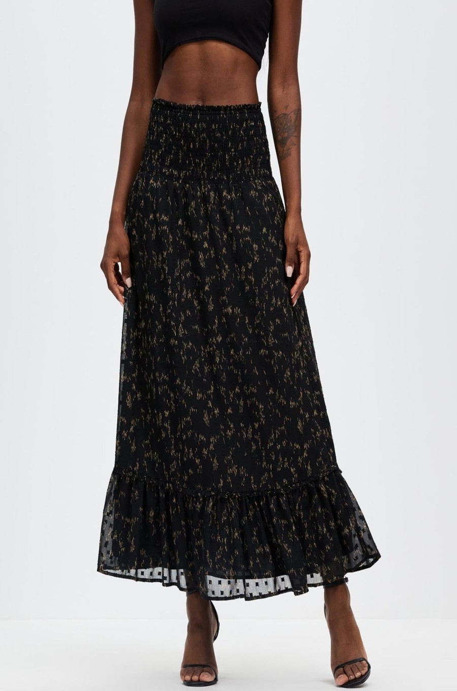 Women Grace Willow the Label | Winnie Maxi Skirt Black