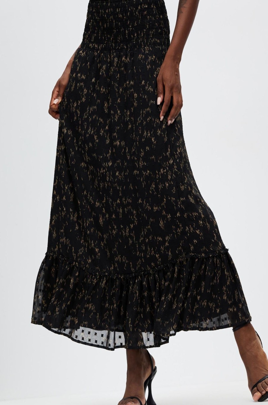 Women Grace Willow the Label | Winnie Maxi Skirt Black