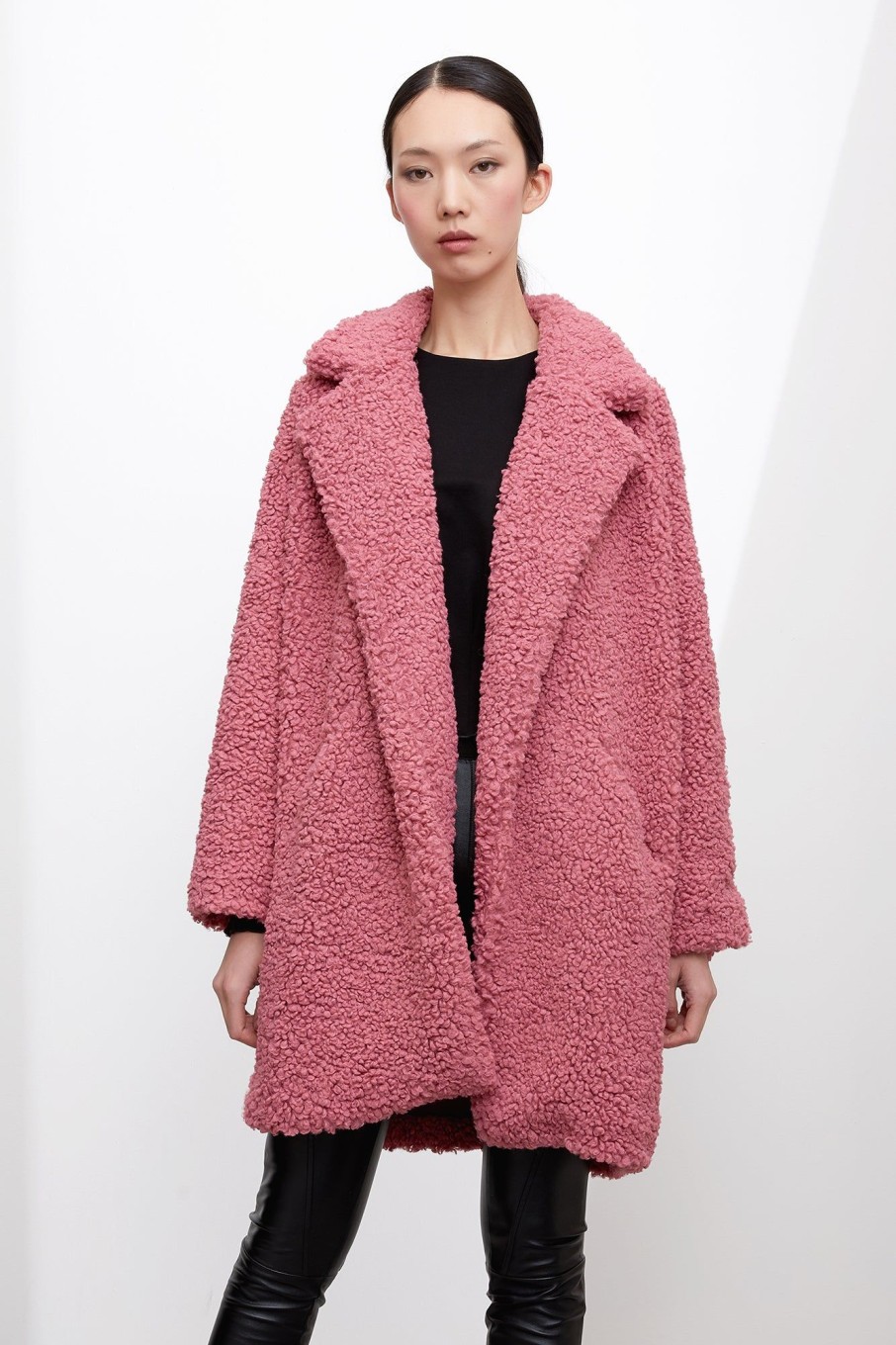 Women Grace Willow the Label | Caspian Coat Dry Rose