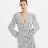 Women Grace Willow the Label | Ashley Sequined Minidress Silver