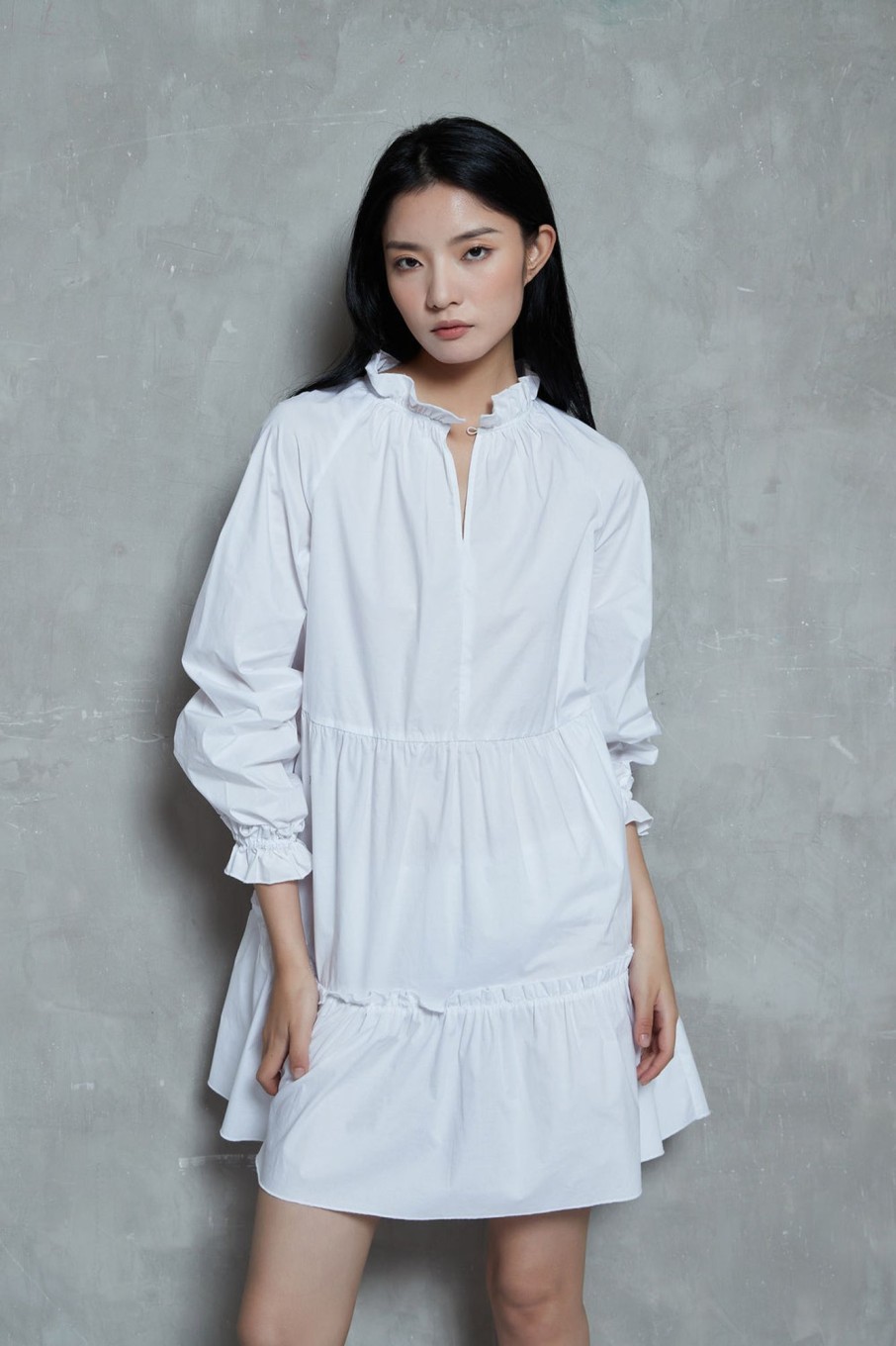 Women Grace Willow the Label | Zoe Dress White