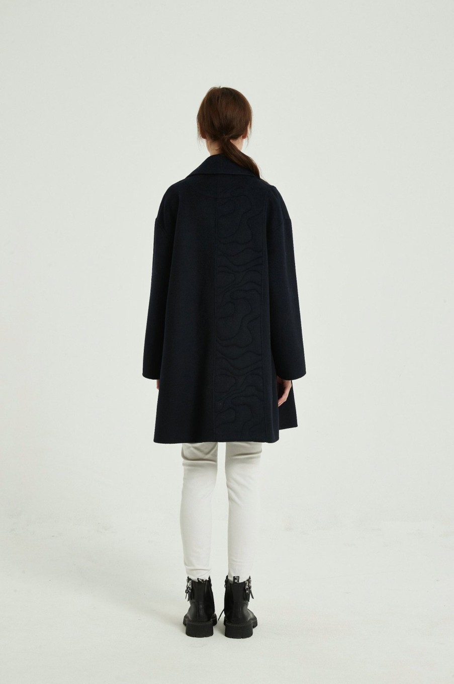 Women Grace Willow the Label | Roxy Oversize Coat Navy