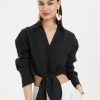 Women Grace Willow the Label | Vika Linen Shirt Black