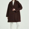 Women Grace Willow the Label | Roxy Oversize Coat Brown