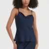 Women Grace Willow the Label | Arlo Slip Top Navy