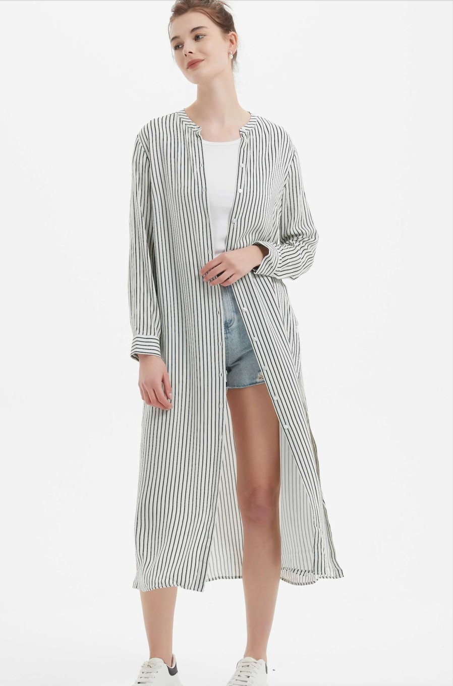 Women Grace Willow the Label | Emma Shirt Dress Stripe