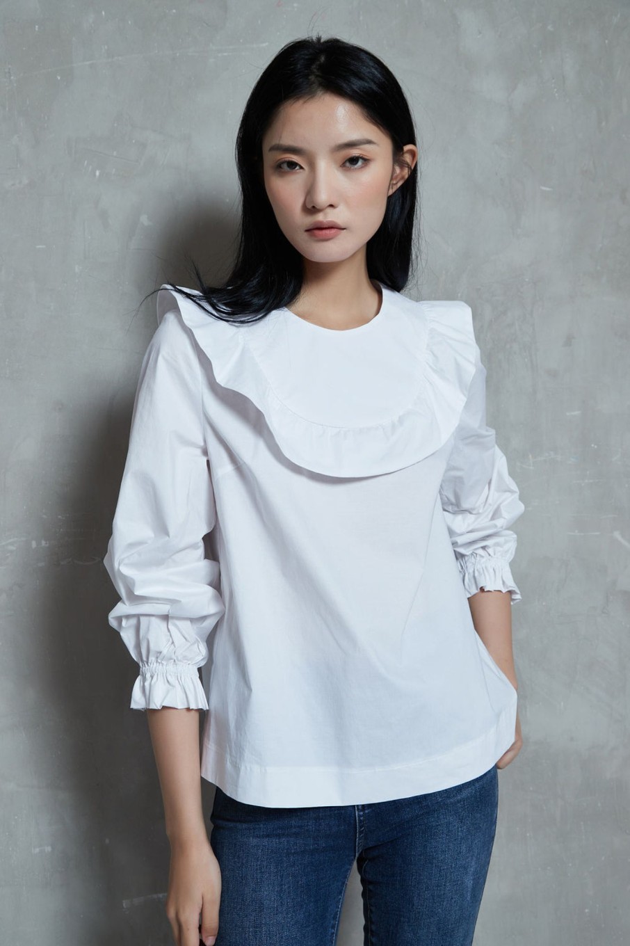 Women Grace Willow the Label | Joy Blouse White