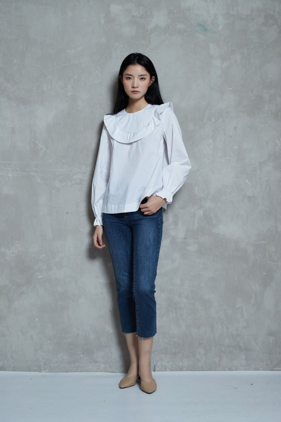 Women Grace Willow the Label | Joy Blouse White