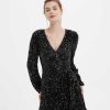 Women Grace Willow the Label | Ashley Mini Sequined Dress Black