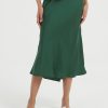 Women Grace Willow the Label | Arlo Midi Slip Skirt Olive