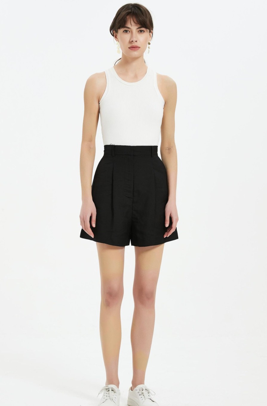 Women Grace Willow the Label | Janie Shorts Black