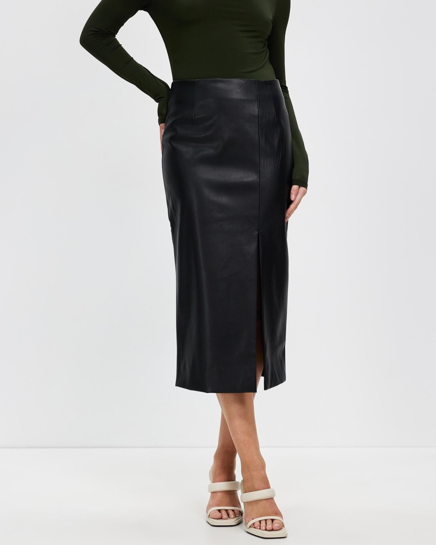 Women Grace Willow the Label | Blair Pencil Skirt Black