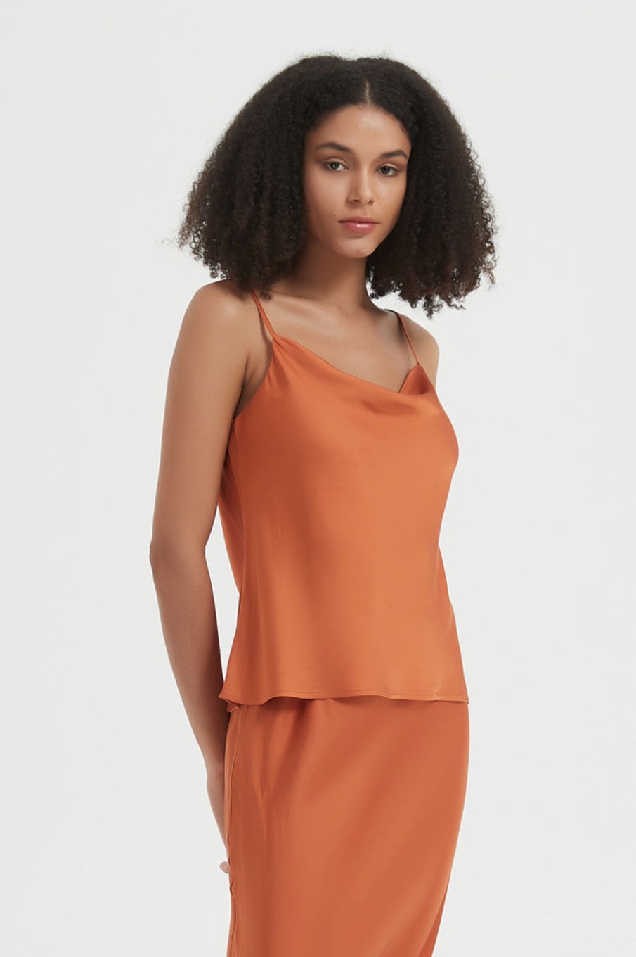 Women Grace Willow the Label | Arlo Slip Top Copper