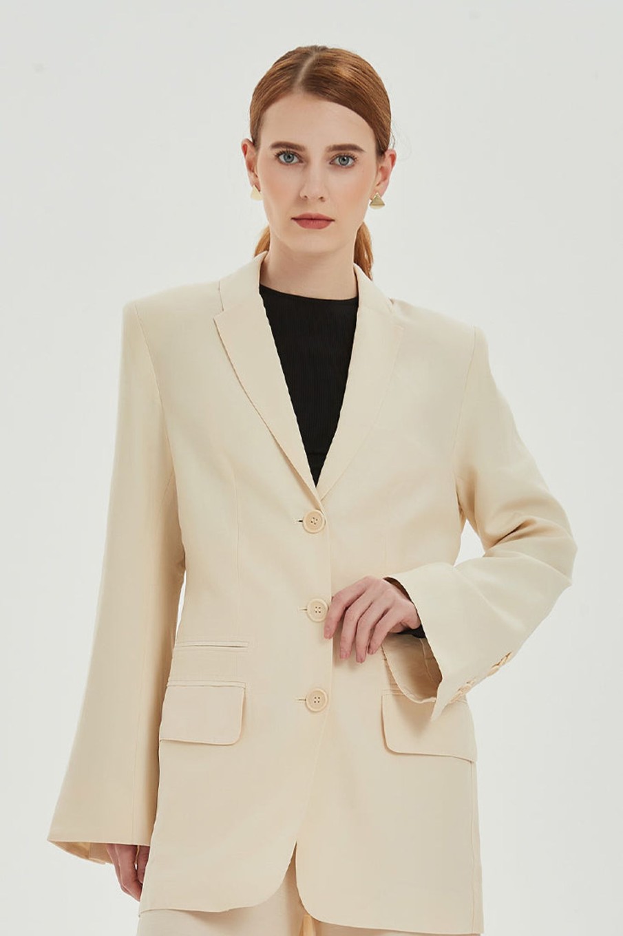 Women Grace Willow the Label | Amber Jacket Pearl