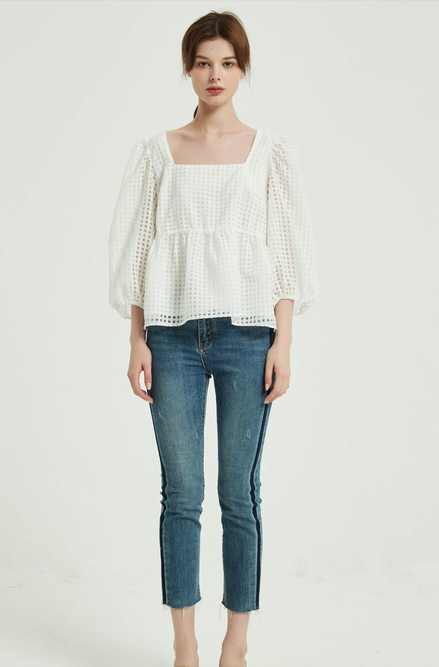 Women Grace Willow the Label | Lulu Blouse White