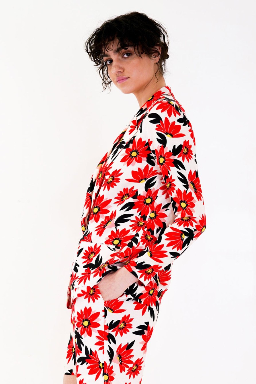 Women Grace Willow the Label | Nada Jacket Dahlia Print