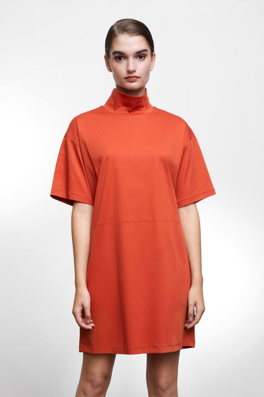 Women Grace Willow the Label | Emil Dress Orange Rust