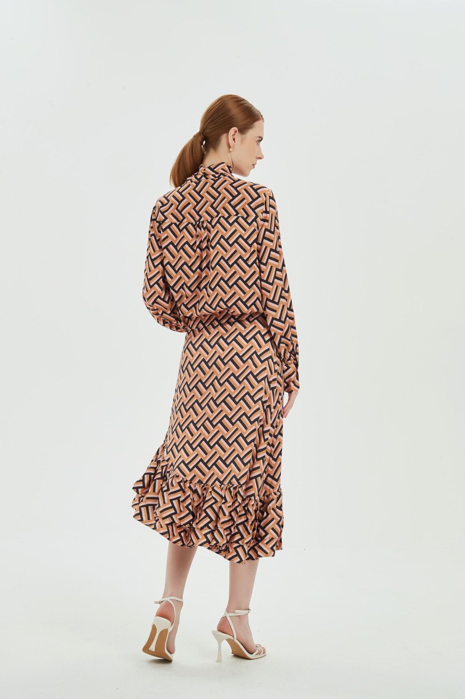 Women Grace Willow the Label | Bea Skirt Geo Print