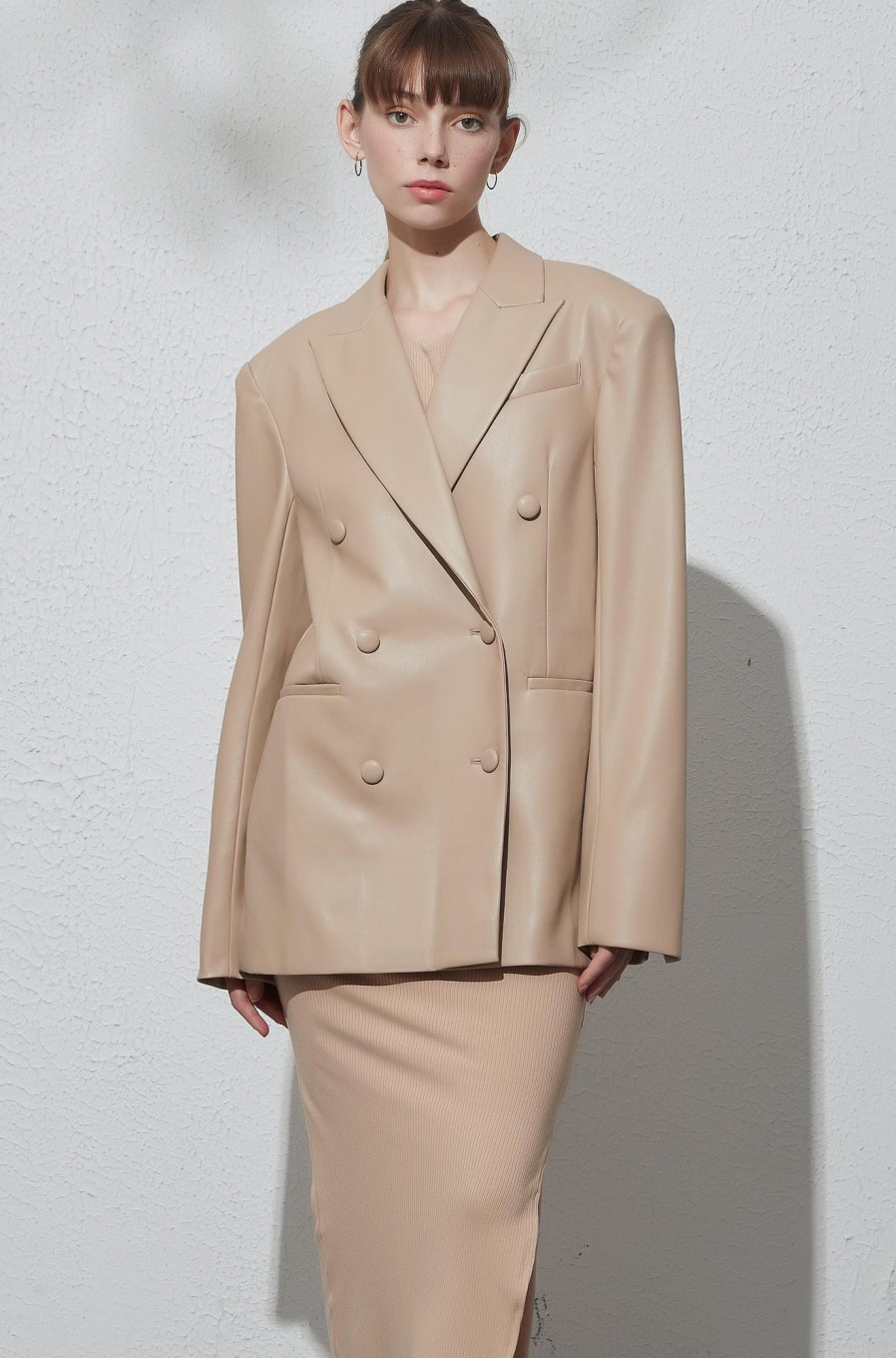 Women Grace Willow the Label | Tommy Blazer Sand