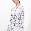 Women Grace Willow the Label | Ellis Top Silver Leopard