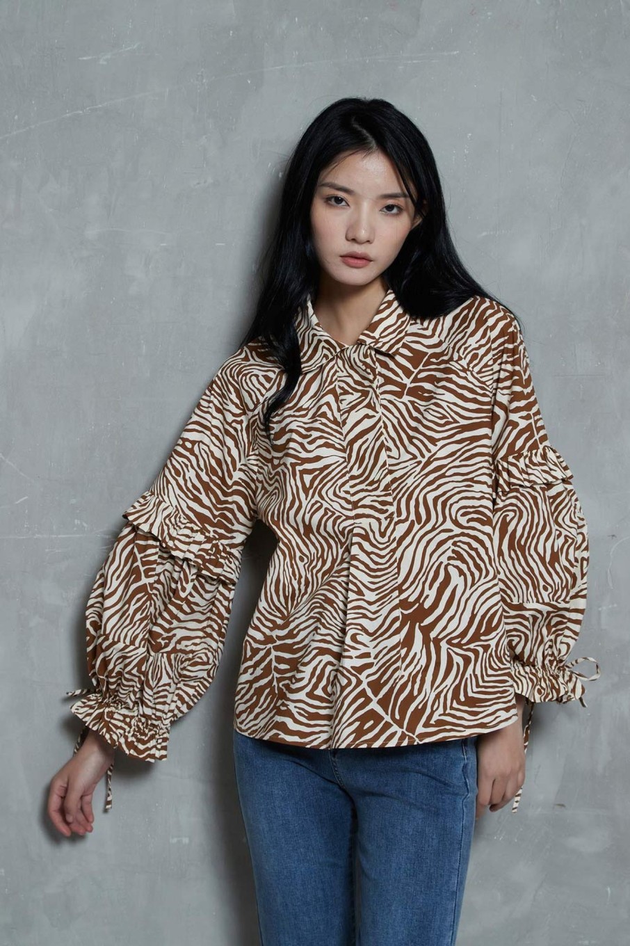 Women Grace Willow the Label | Ryo Shirt Animal Print